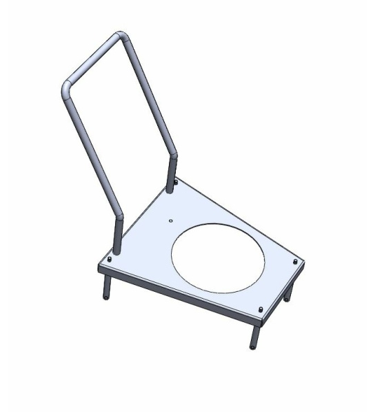 Тележка для дежи на 40 л YUKON TROLLEY 40 LT.