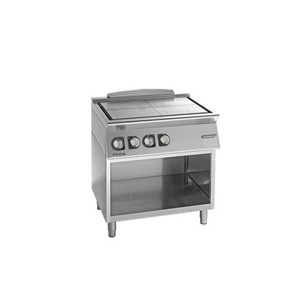 Поверхность жарочная Giorik Unika 900 TE940G, электрическая на подставке, гладкая, 4 зоны