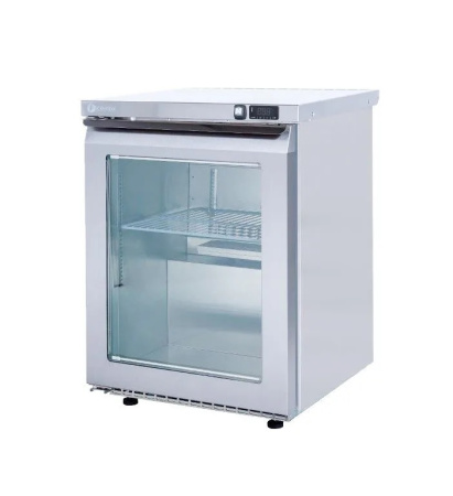 Шкаф холодильный барный YUKON OTS 140 UG, объем 140 л, 1 стеклянная дверь