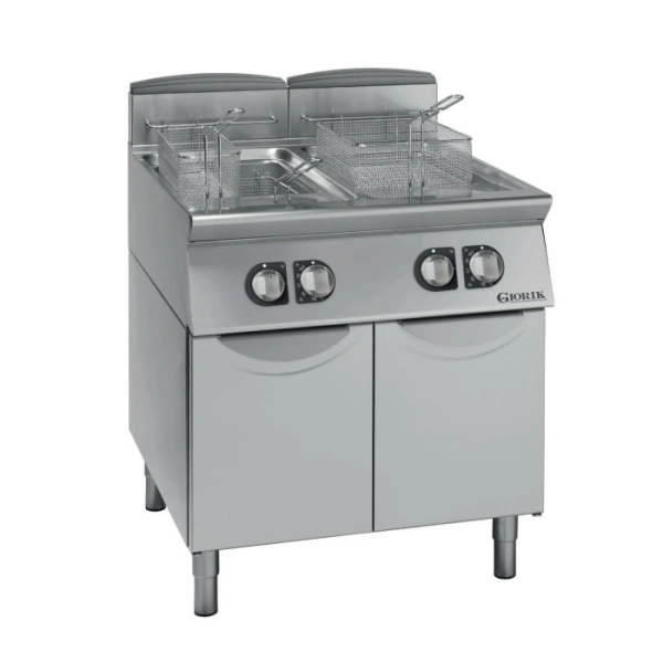 Фритюрница Giorik Unika 700 FE7217, электрическая, напольная, 17+17 л