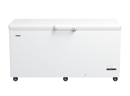 Ларь морозильный Haier HCE520RFC с глухой крышкой