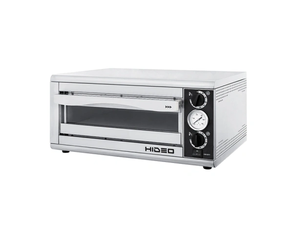 Печь для пиццы Prismafood HIDEO 1/40 GLASS & LIGHT, 2 термостата, однокамерная на 1 пиццу ø35 см