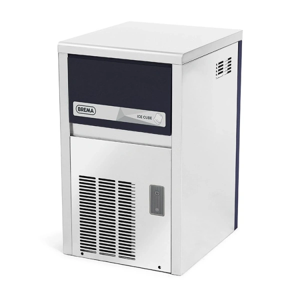 Льдогенератор (кубиковый лед, D-13 г) BREMA CB 184A HC INOX, воздушное охлаждение, хладагент R290