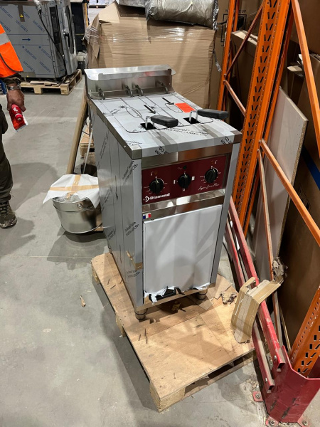 Фритюрница электрическая 2x10 л Diamond Europe FSM-2V6E/N