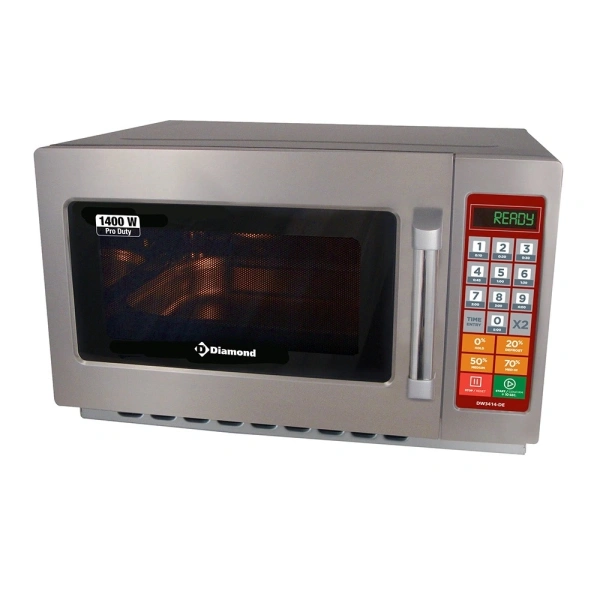 Печь профессиональная микроволновая Diamond Europe Pro Duty DW3414-DE, 34 л, GN2/3, цифровая панель, 1 магнетрон