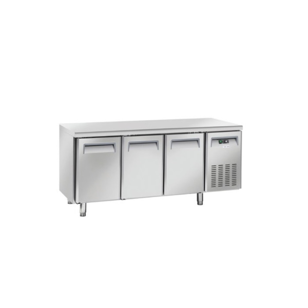 Стол морозильный YUKON QNL3100, объем 400 л, 3 сплошные двери