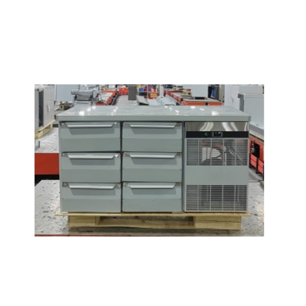 Стол холодильный YUKON QRL3160, объем 204 л, 6 выдвижных ящиков