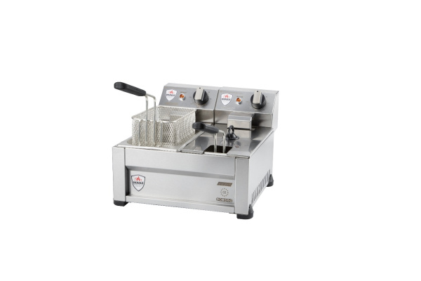 Фритюрница электрическая YUKON Star MF-3+3, 3+3 л
