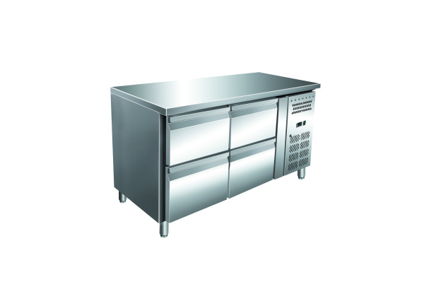 Стол холодильный YUKON GN2140TN, объем 314 л, 4 выдвижных ящика