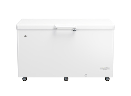 Ларь морозильный Haier HCE430RFC с глухой крышкой