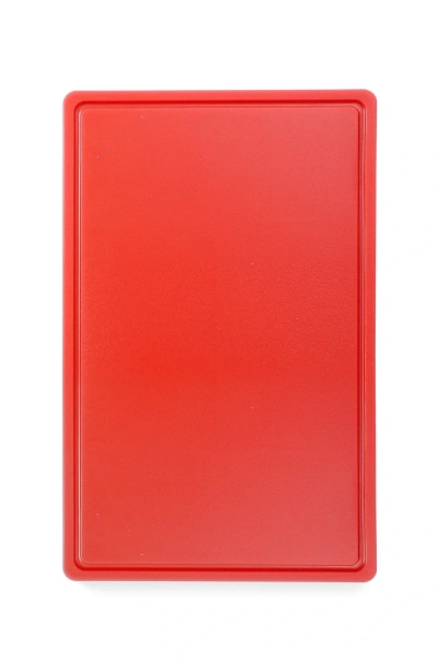 Доска разделочная HACCP HENDI 826010, GN1/1, 530x325 мм, толщина 15 мм, красная