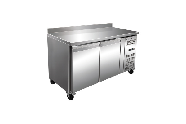 Стол морозильный YUKON SNACK2200BT, объем 260 л, 2 сплошные двери, борт 100 мм