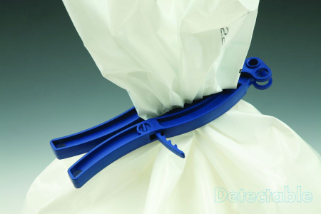 Зажим для мешков Scaritech DETECTABLE RANGE PA100FD, синий
