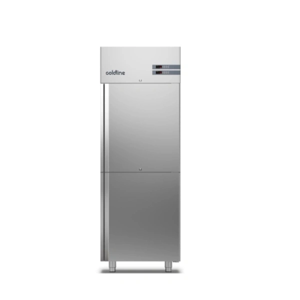 Шкаф холодильный комбинированный Coldline Master Combi 700, A70/2MB, 4 уровня GN2/1, со встроенным агрегатом