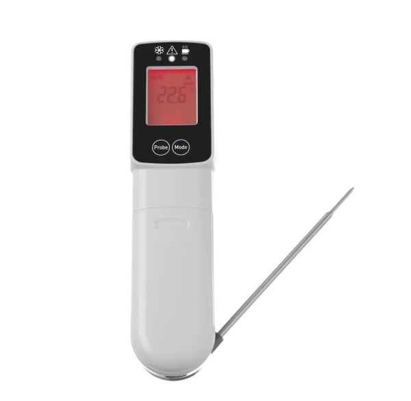 Термометр цифровой инфракрасный с зондом HENDI 271254, -60/350°C