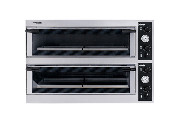 Печь для пиццы Prismafood TRAYS D/GLASS 66 двухкамерная по 6 пицц ø35 см