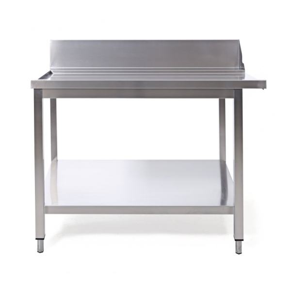 Стол боковой с бортом Sammic MP-1200I, левый, 1200x750x850 мм